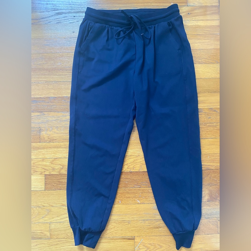 Rachel Zoe Blue Jogger Track Pants Elastic Waistband